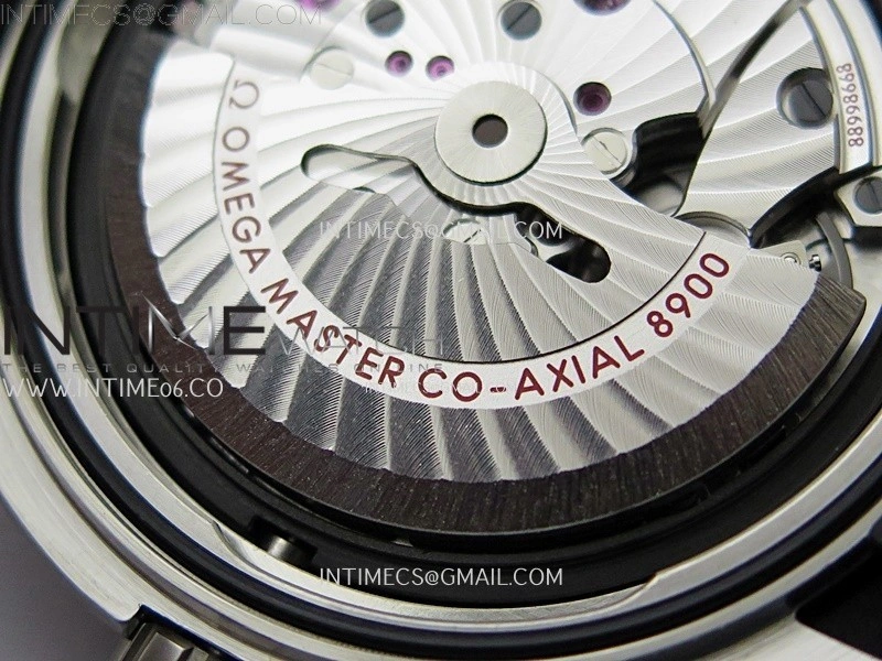 Planet Ocean 600M 43.5mm Black Ceramic Bezel SS VSF 1:1 Best Edition Gray Dial on Black Rubber Strap A8900